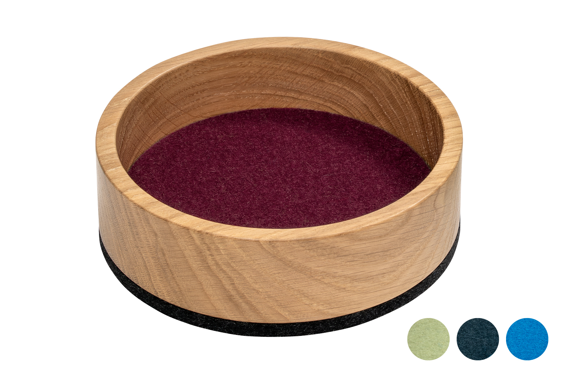 Holz-Bowl S mit 4 Filzböden