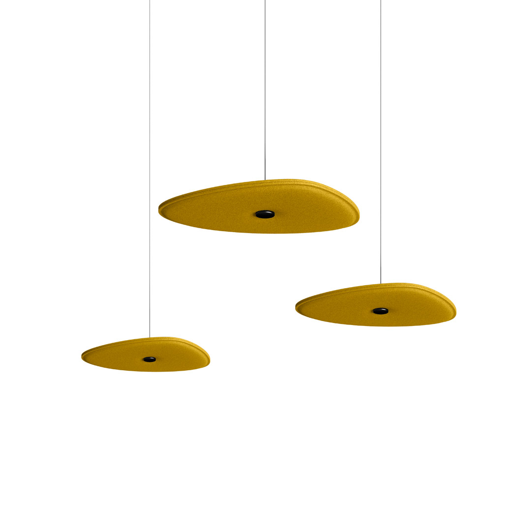 Ceiling element Spot Stone in set of 3
