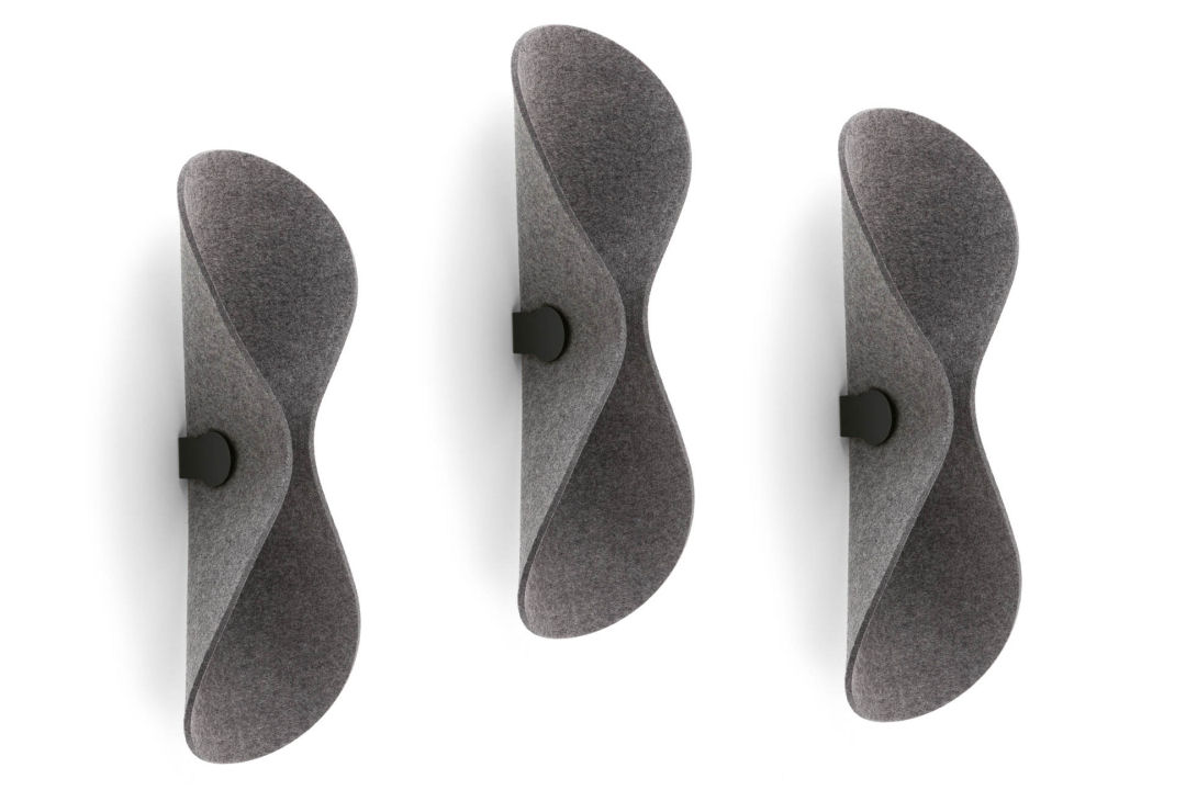 HEY-SIGN_Akustikelement_Loop_aus_Filz-3 Wall element Loop 3-pcs. set