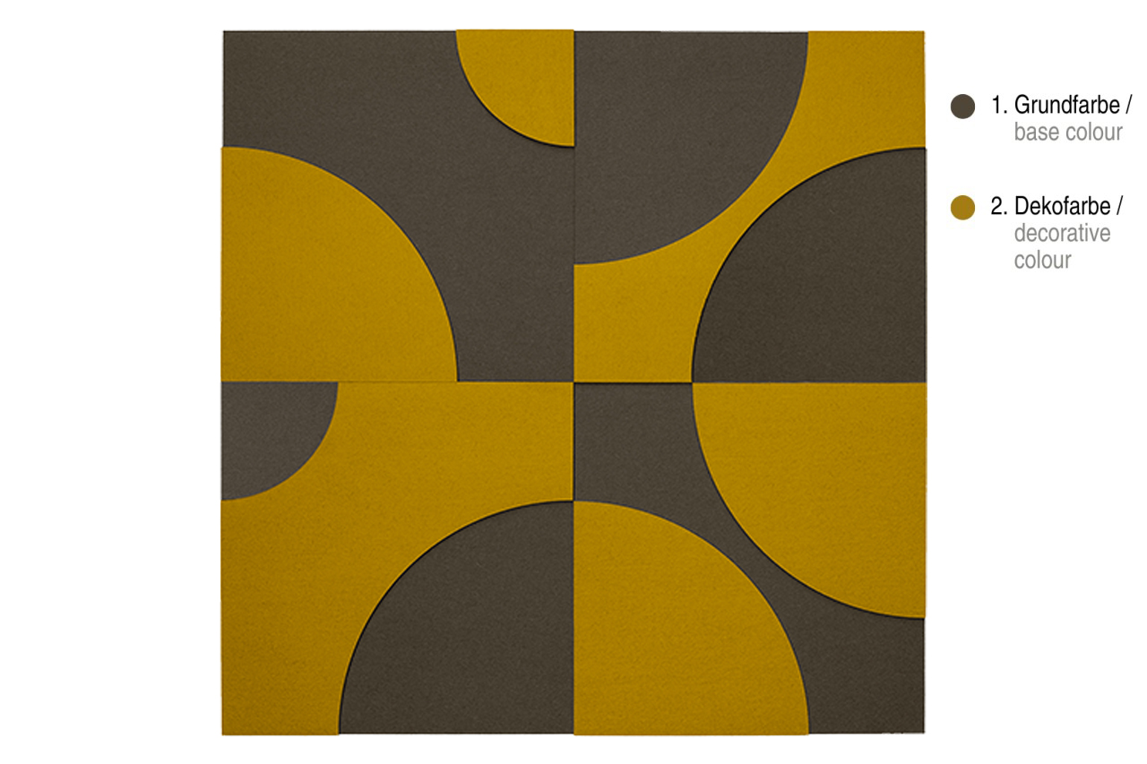 Acoustic wall panel Silent Circle
